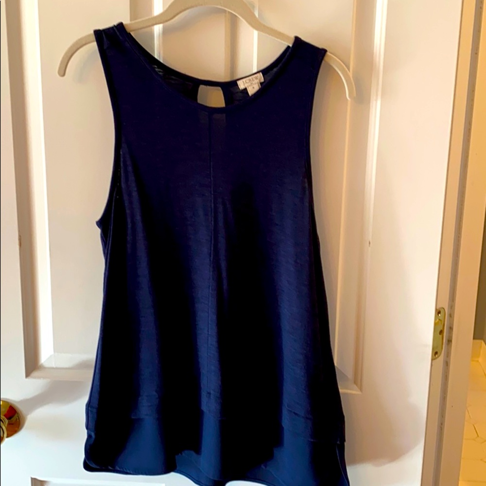 JCrew Navy Tank Top